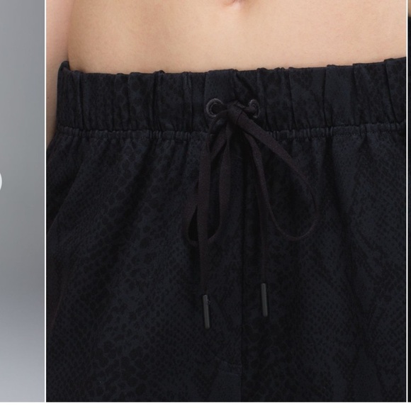 Lululemon Athletica Black Track Pants with Elastic Waistband - Picture 3 of 14